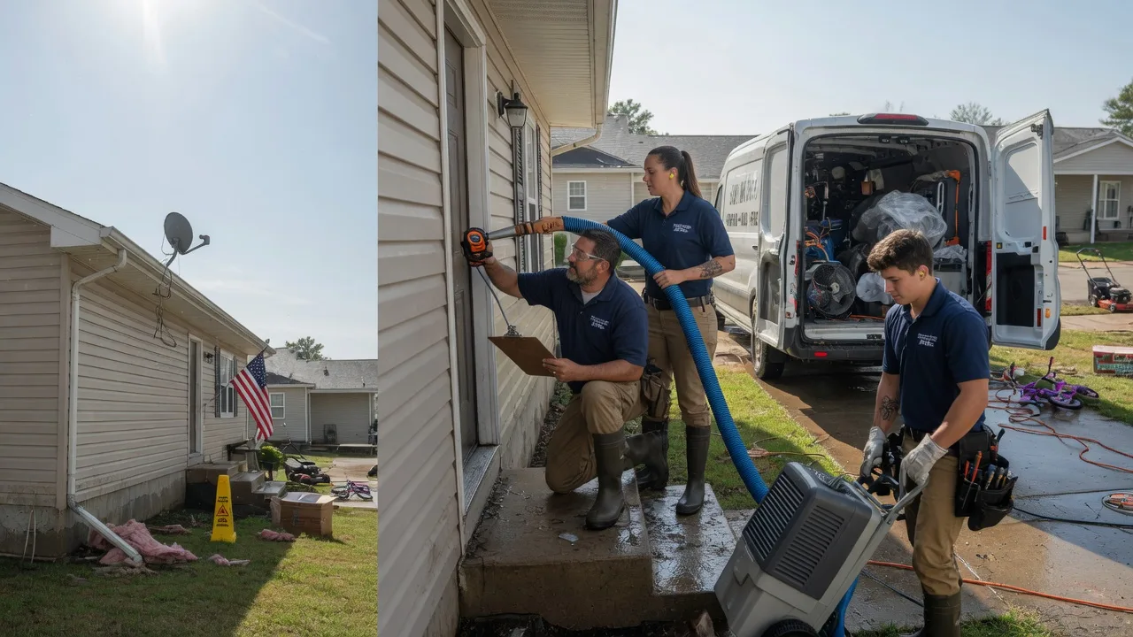Ceiling Water Damage Restoration in Musella, GA near me