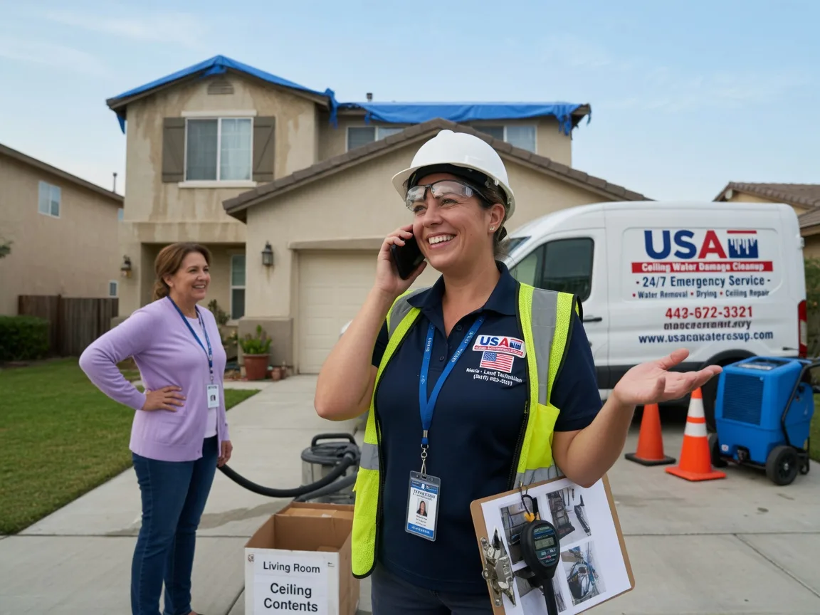 Ceiling Water Damage Restoration Musella, GA FAQs